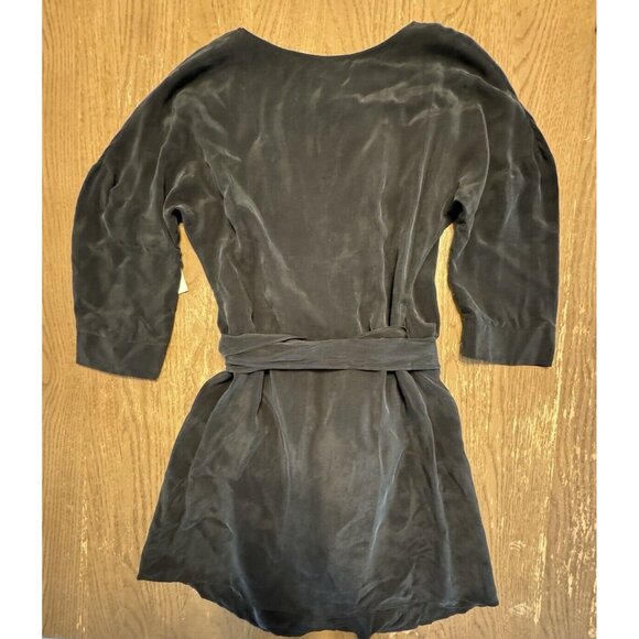 envelope 1976 dress San Diego Black Wrap Minimalist Chic Size 40 NWT $515 - Picture 16 of 16